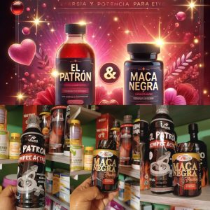 COMBO PATRON + MACA NEGRA